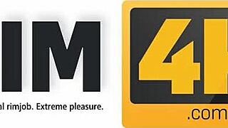 Rim4k Horny Gal Seduces Craftsman for Wild Rimming Sex!