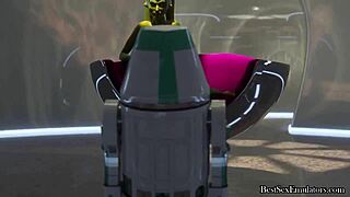 3D Star Wars sex compilation part 2 with hot teens.