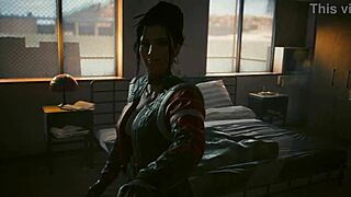 Panam seduces in Laguna Bend sex scene from Cyberpunk 2077