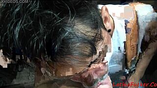 Latina Sucking Cocks For Cash Outdoors