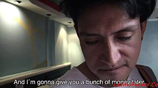 Latina Sucking Cocks For Cash Outdoors