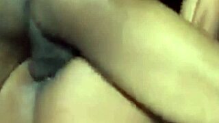 couple does monkey missionary, muff diving on big tits wife