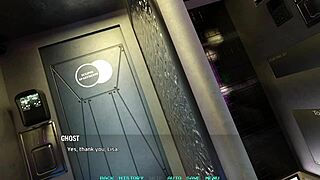 hot black haired babe says, 'let's dance before i fuck you'