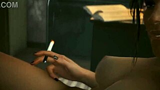 Panam seduces in Laguna Bend sex scene from Cyberpunk 2077