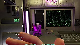 hot black haired babe says, 'let's dance before i fuck you'