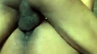 couple does monkey missionary, muff diving on big tits wife