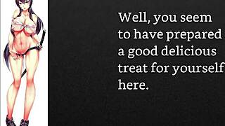 Faygrey Busujima Saeko Trains New Pet in JOI and Humiliation