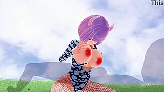 3d hentai babe with big ass riding hard 😍