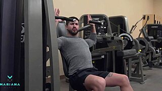 Colombian girl Mariana Martix fucks foreigner after gym workout