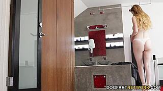 Bunny Colby Craves Football Star's Big Black Cock.