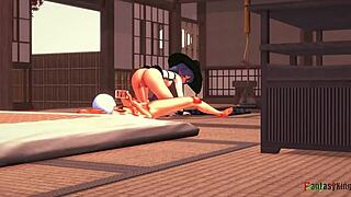 Eris and Roxy Threesome in Sheer FantasyKing3 Full Movie