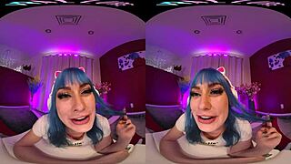 Vrallure two-player mode with shaved toys and masturbation allure