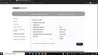 receiving my fourth payment as a peruvian model in the ph program