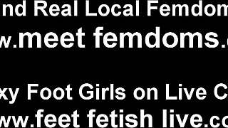 Crave our feet in your face now