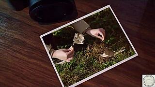 Boxer bound and spanked before rimming her dom by the Balearic Sea. A warrior-themed domination session begins with raw intensity