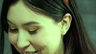 is amber angel that petite asian teen sucking danny mountain's monster cock in pov reality? with taboo ass and tits!