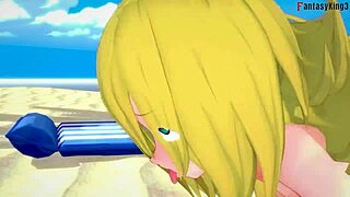 dark magician girl in bikini gets fucked in yu-gi-oh fantasy