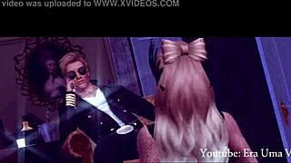 Celebrity sex with Beyonce in 3D like in a dream