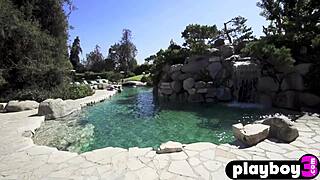 Hey, wanna see big boobs blonde Lindsey Gayle Evans strip naked?