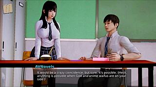 just saw academy 176, wild anime action unfolding everywhere