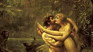 Vintage erotic cartoon delivers raw steamy action