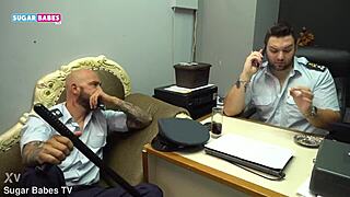 sugarbabestv greek fake police part 3 group scene
