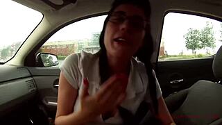 Montreal solo session with toys leads to intense masturbation and cum play.