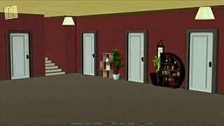 in harem hotel 35, the anime hentai game starts.