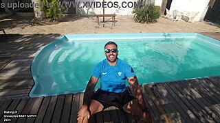 Check out Baby Sophy's big ass and natural tits in this making of! 😍