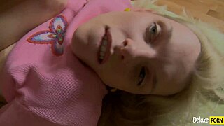 Rough morning anal with moaning petite girlfriend