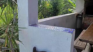 Check out Baby Sophy's big ass and natural tits in this making of! 😍