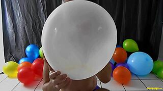 yo, check richard lennox, this horny gay dilf, playing with balloons! 🎈