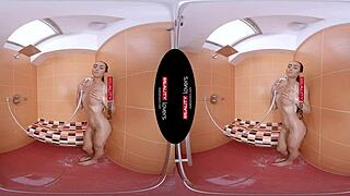 Realitylovers shower allurement with anna in doggystyle and cowgirl riding