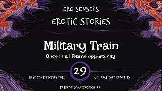 Listen to This Military Train Erotic Audio for Women! 🔥