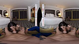 naughty america joanna angel is all yours to fuck with ball licking