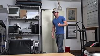 cute stud feels his asshole destroyed by big black cock