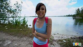 Yngr Hiking And Fucking Teen Becca Pierce