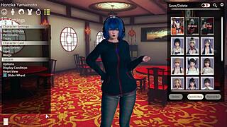 creating new character in porn game to fuck it later?