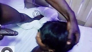 Cheating Girlfriend Deepthroats And Squirts For Best Friend.