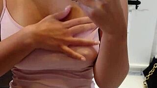 Mia Piper aka Hazel Grace Masturbates in Mirror! 😘