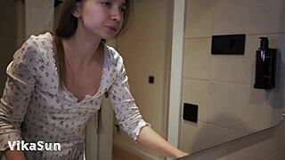 Wow, Intense Orgasm with Dildo Before Bed Tonight!