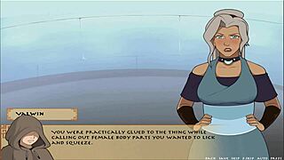 big anime booty shines in four element trainer book 5 slav part 9 😍