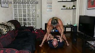 Oh my God, I’m banging the policeman who came to arrest me in this trailer!