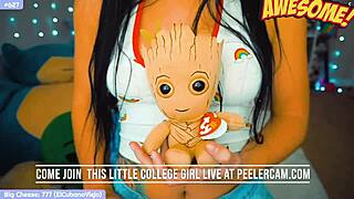 Yo, This Cute Nerdy Girl Masturbating Is Too Hot to Miss