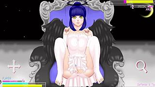 Watch this battle fuck with fallen angel and monster cock.