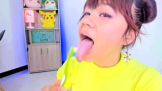 I brush my teeth with saliva