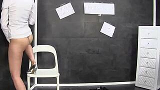 Euro Slut Gets Soaked in Spunk During Wild Glamour Session