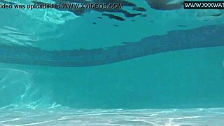 minnie manga gets wild taking dick underwater in the pool, so hot! 🔥