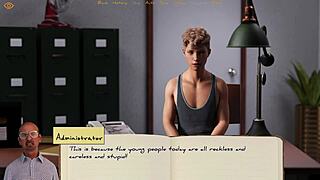 Just moved in and met my new gay roommate in this wild college game.