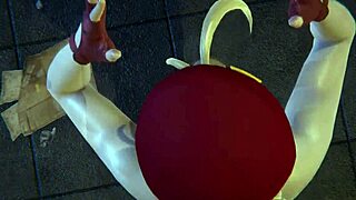 Cammy Gets Penetrated in All Three Holes in Wild 3D Porn